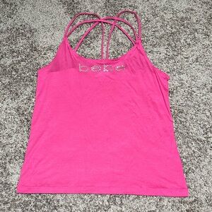 Bebe Tank Top with Swarovski Crystals